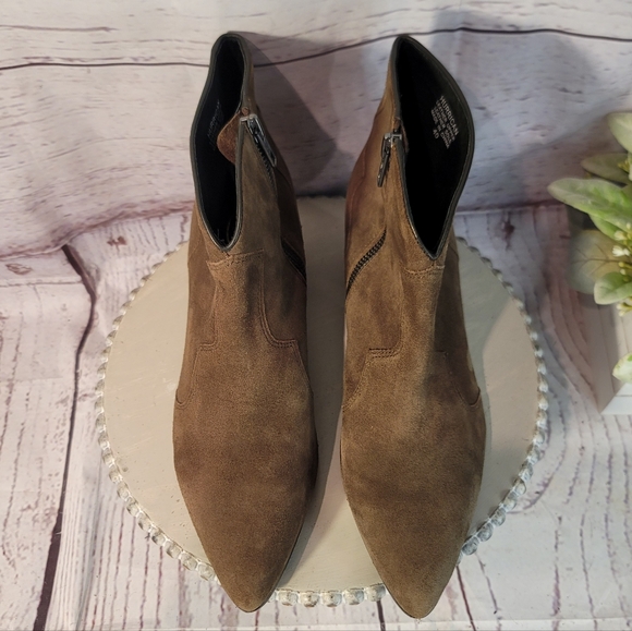 Ash Hurricane Shoes - Ash Hurrican Brown Suede Ankle Boots Size 40